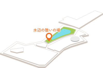 水辺の憩いの場